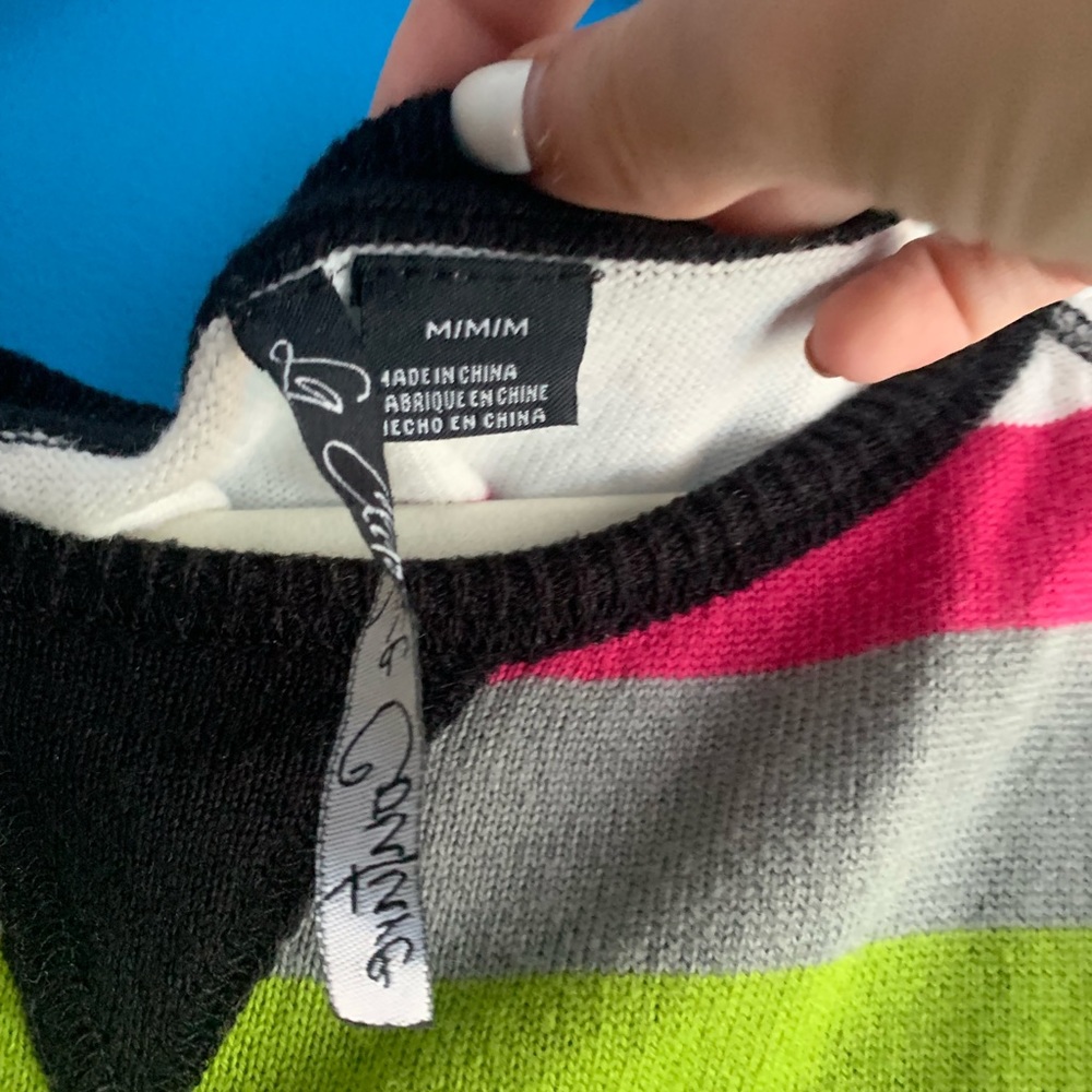 Multicolor Striped Sweater - Picture 3 of 3